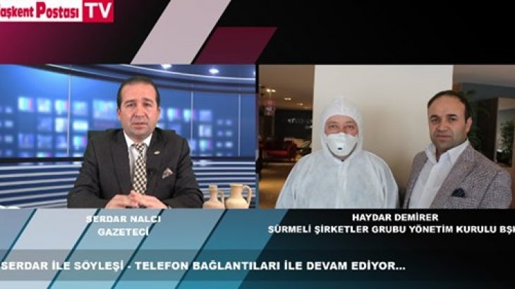  Ankara Temsilcimiz Haydar Demirer Başkent Postası TV'ye Konuk Oldu