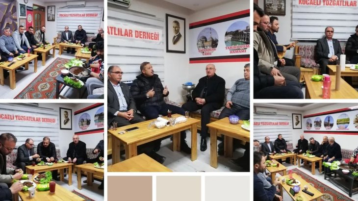 Başkanımız Kocaeli Yozgatlılar Derneği'ni Ziyaret Etti