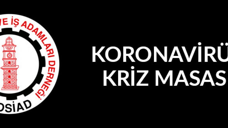 Koronavirüs Kriz Masası Hayata Geçirildi