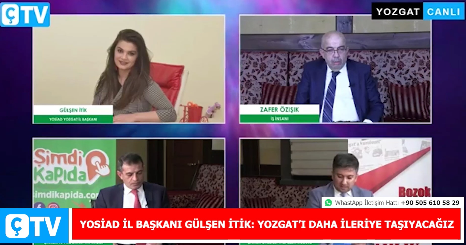   Yozgat İl Temsilcimiz Çamlık TV'de Gündemi Değerlendirdi