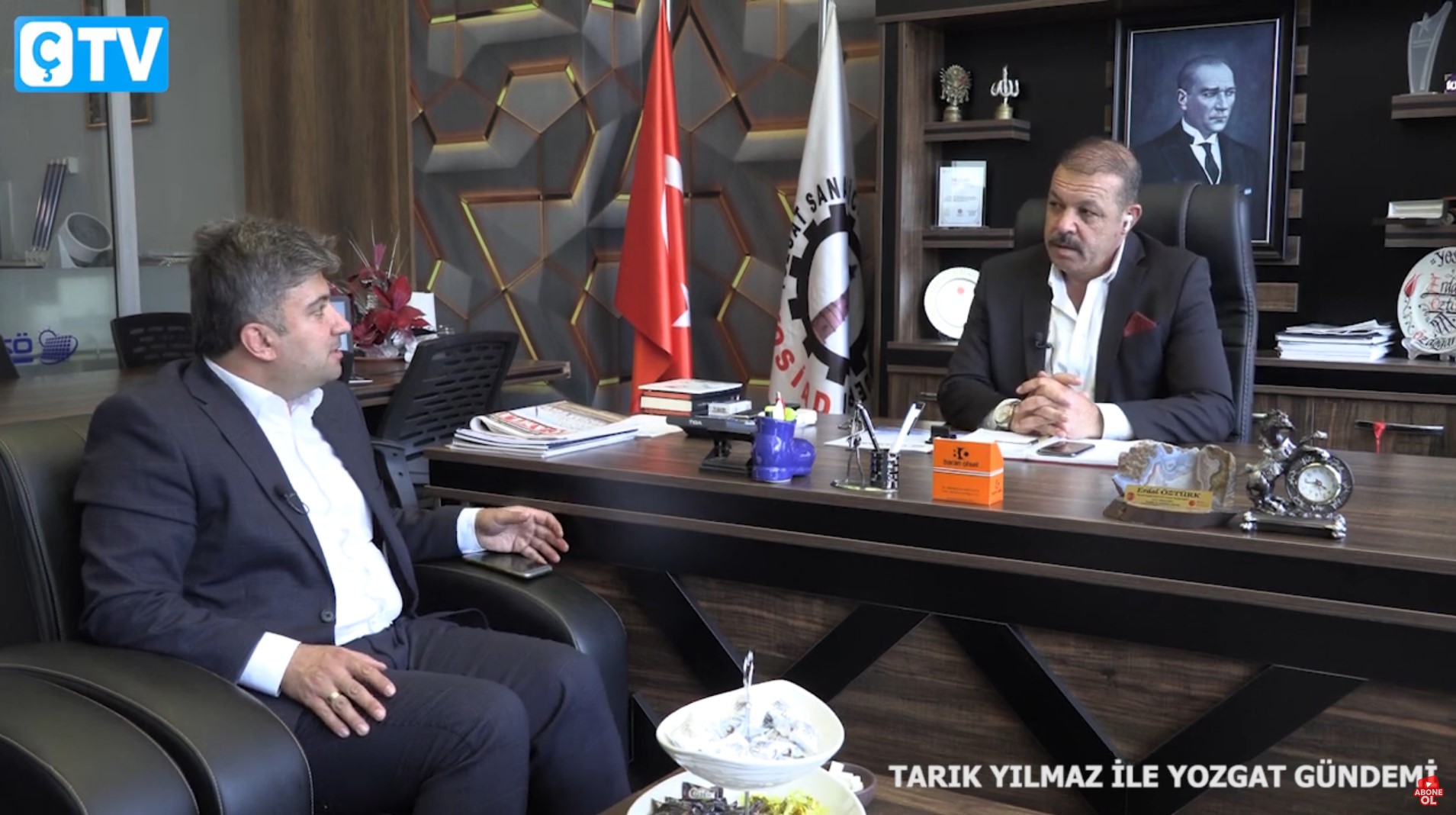  YOSİAD Başkanı Erdal Öztürk Yozgat Çamlık TV'de