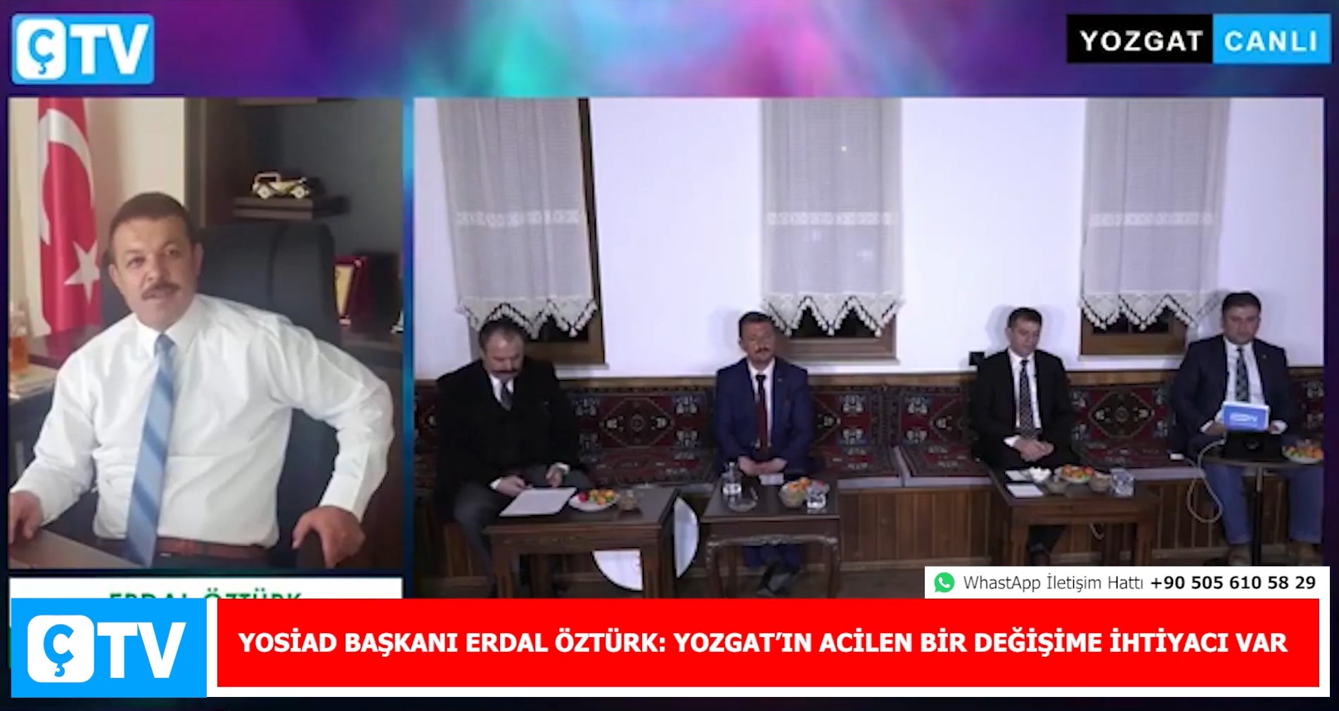  Başkanımız Erdal Öztürk'ün Yozgat Gündemi Konuşması